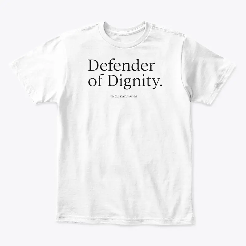 Dignity Defender - White/Black