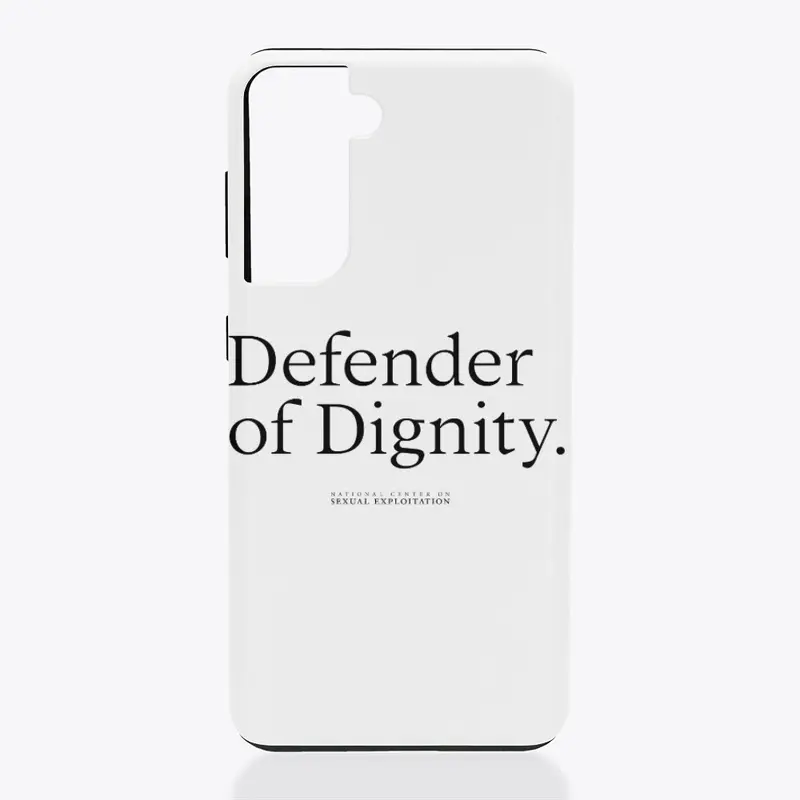 Dignity Defender - White/Black