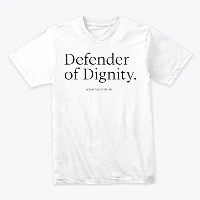 Dignity Defender - White/Black